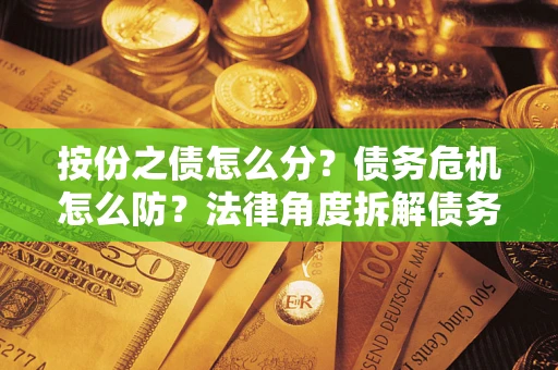 北京按份之债怎么分？债务危机怎么防？法律角度拆解债务分配与风险自保指南