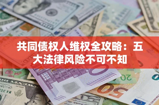 北京共同债权人维权全攻略：五大法律风险不可不知