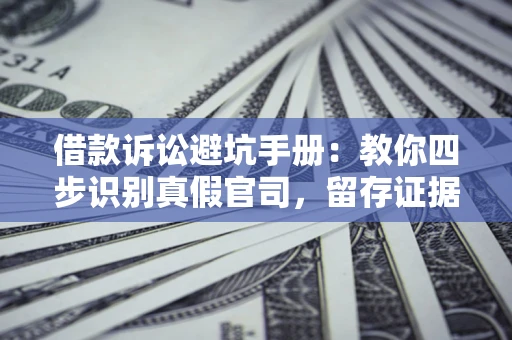 北京借款诉讼避坑手册：教你四步识别真假官司，留存证据不踩雷
