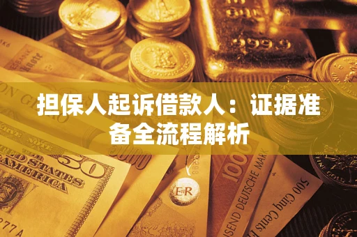 北京担保人起诉借款人：证据准备全流程解析