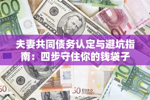 北京夫妻共同债务认定与避坑指南：四步守住你的钱袋子