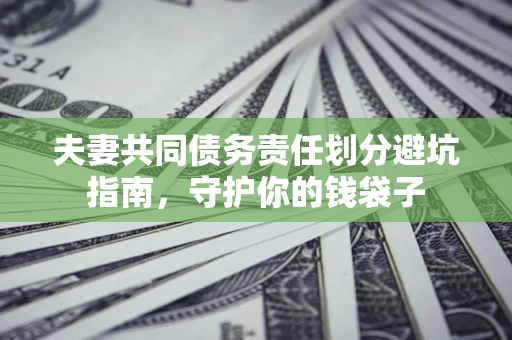 北京夫妻共同债务责任划分避坑指南，守护你的钱袋子