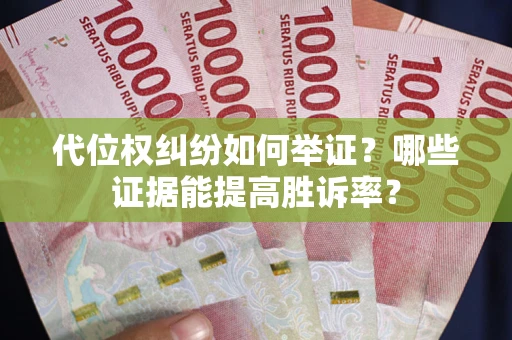 北京代位权纠纷如何举证？哪些证据能提高胜诉率？
