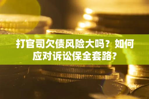 北京打官司欠债风险大吗？如何应对诉讼保全套路？