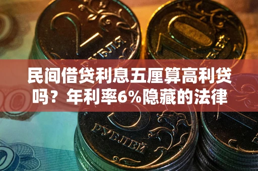 北京民间借贷利息五厘算高利贷吗？年利率6%隐藏的法律风险全解析