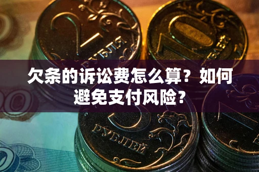 北京欠条的诉讼费怎么算？如何避免支付风险？
