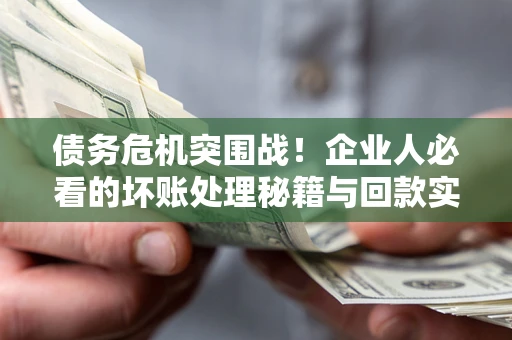 北京债务危机突围战！企业人必看的坏账处理秘籍与回款实战指南