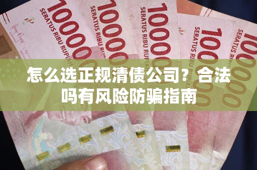 北京怎么选正规清债公司？合法吗有风险防骗指南